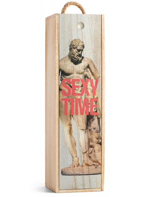 Sexy Time - Personalised Wooden Wine Box
