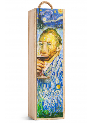 Van Gogh Personalised Wine Box