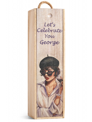 Taylor - Personalised Wooden Wine Box