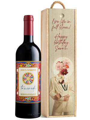 Bloom - Personalised Wooden Wine Box